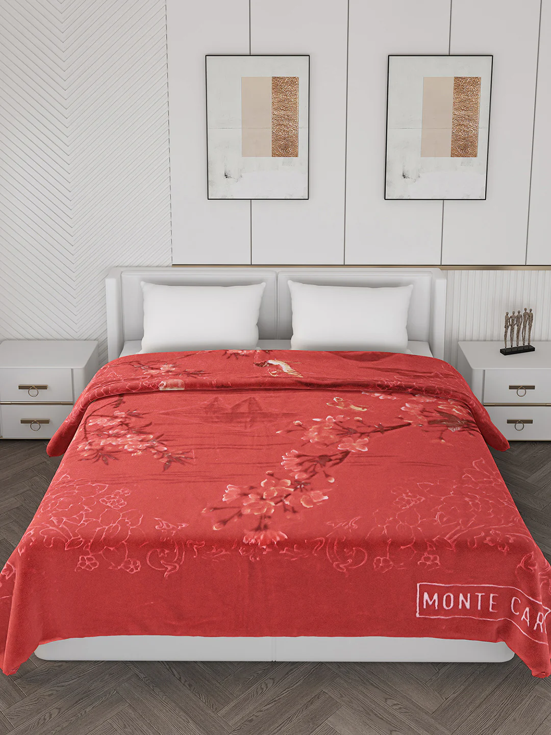 Printed Double Bed 850 GSM Blanket for Heavy Winter -2 Ply (Weight 4.7 kg) - Image 2