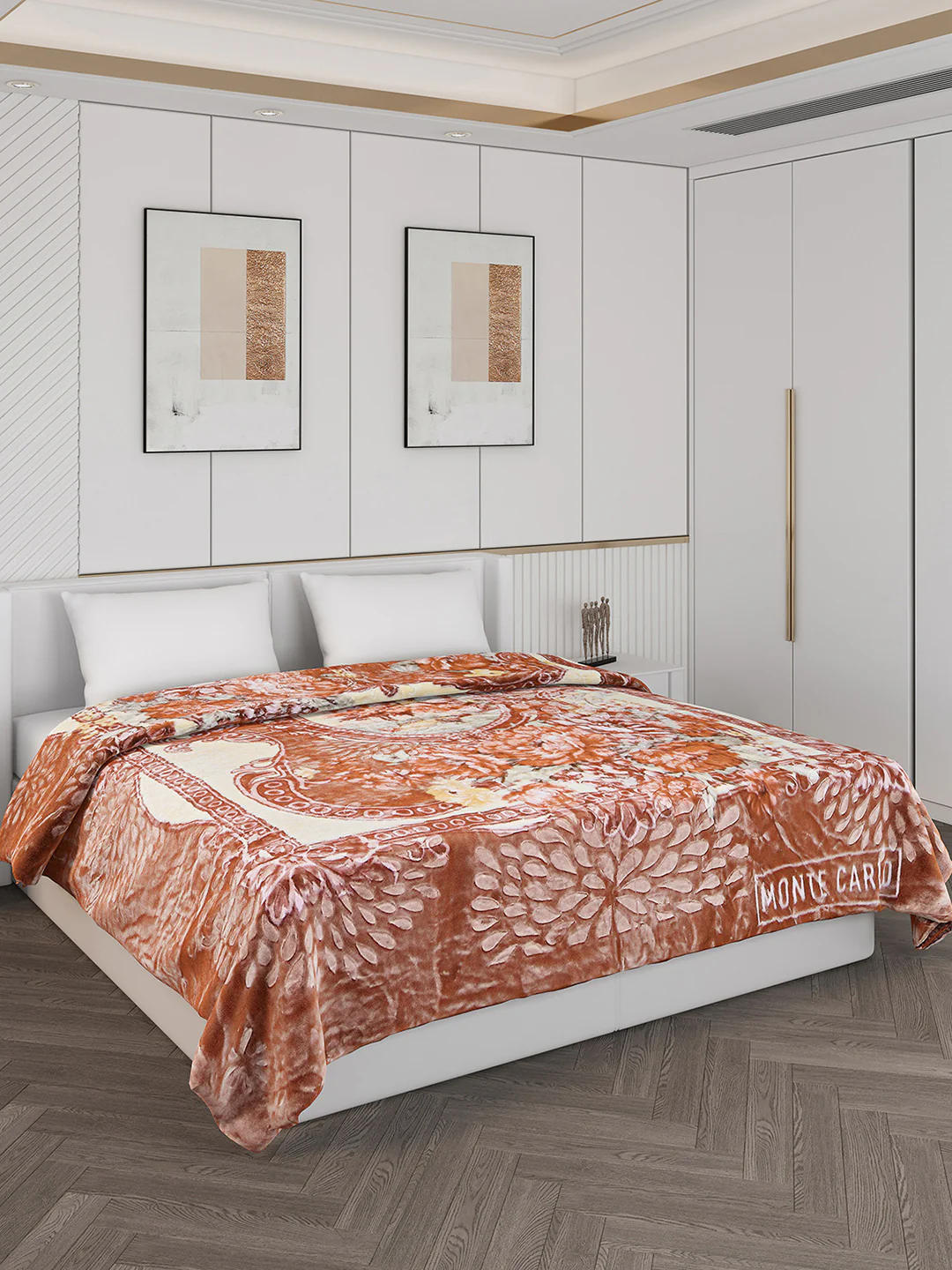 Printed Double Bed 850 GSM Blanket for Heavy Winter -2 Ply (Weight 4.5 kg) - Image 5