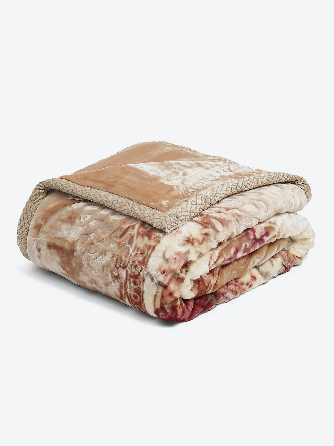 Printed Double Bed 850 GSM Blanket for Heavy Winter -2 Ply (Weight 4.5 kg) - Image 5