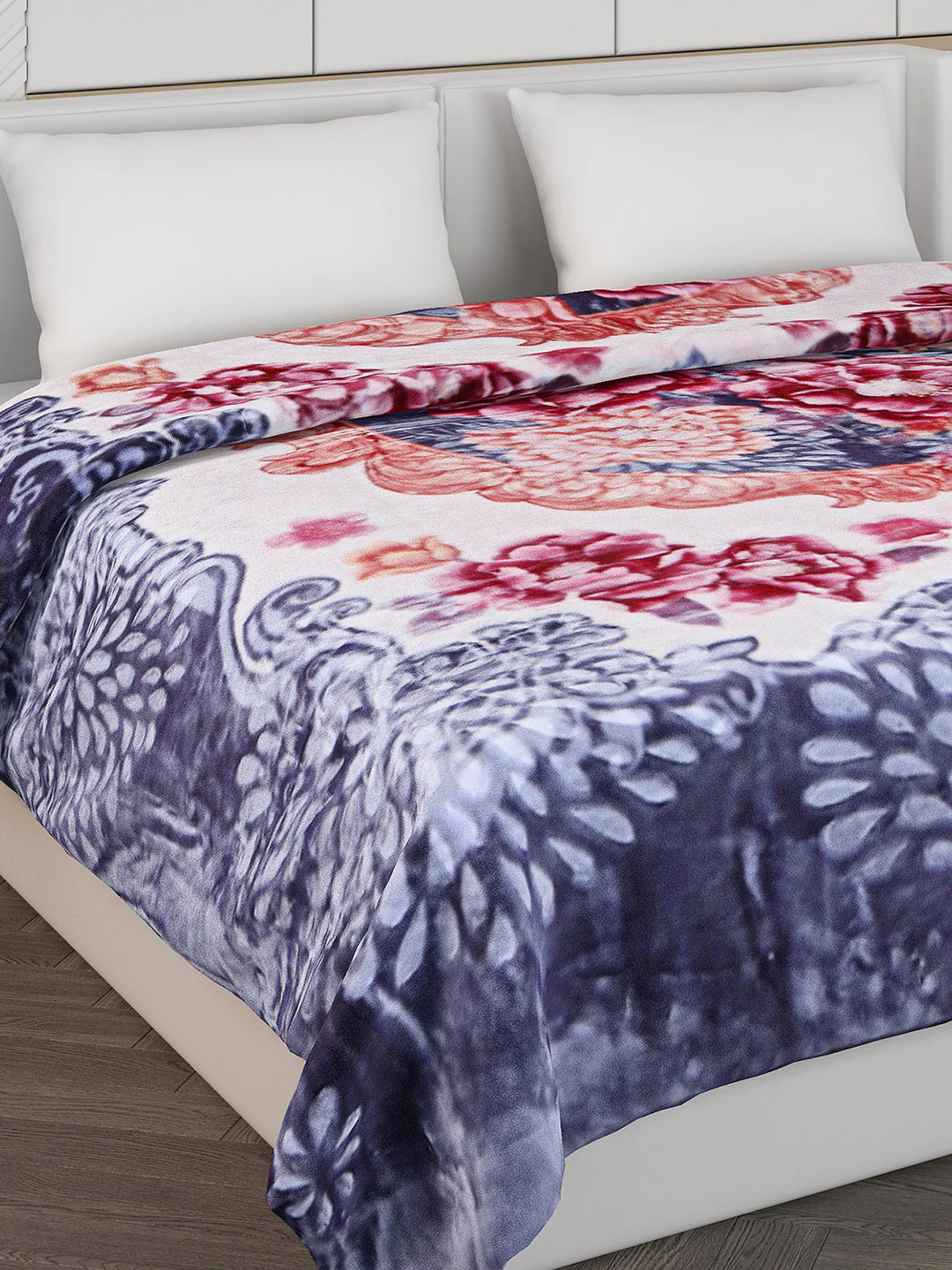 Printed Double Bed 850 GSM Blanket for Heavy Winter -2 Ply (Weight 4.5 kg) - Image 4