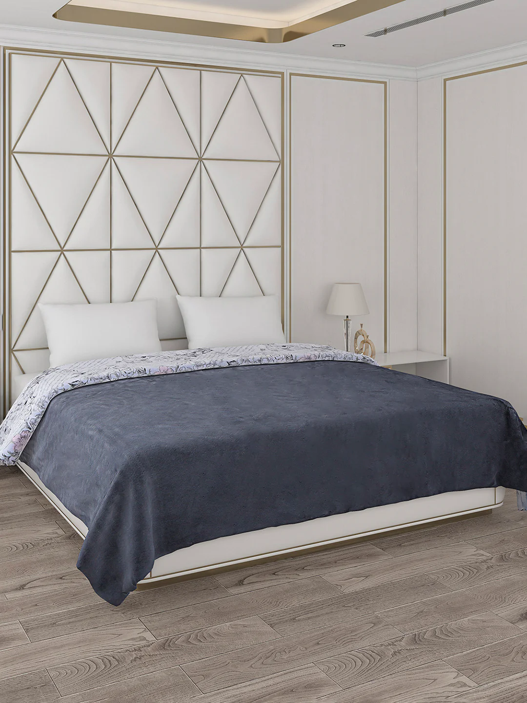 Printed Double Bed 852 GSM Blanket Blair 2 Ply (Weight 4.5 kg) - Image 5