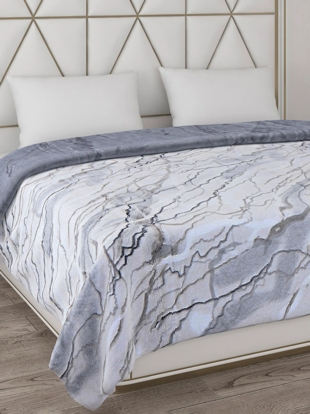Printed Double Bed Blanket for Heavy Winter -2 Ply - Image 6