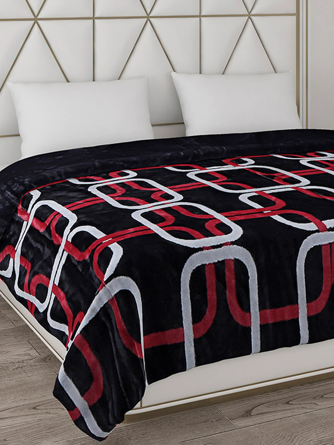 Printed Double Bed 852 GSM Blanket Blair 2 Ply (Weight 4.5 kg) - Image 6