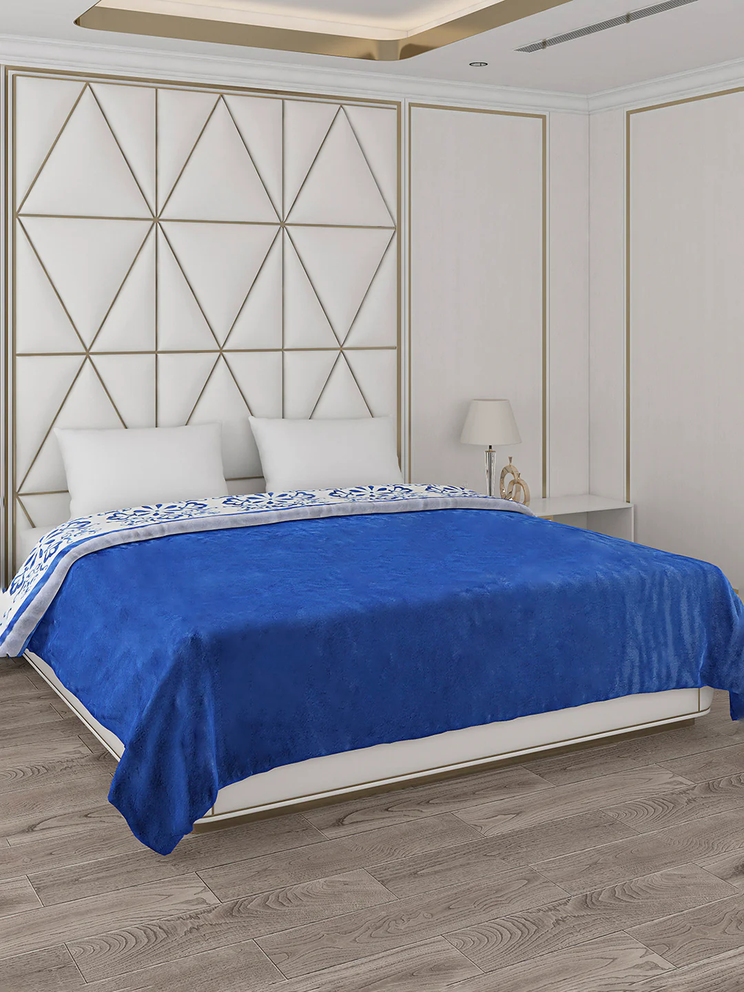 Printed Double Bed 852 GSM Blanket Blair 2 Ply (Weight 4.5 kg) - Image 5
