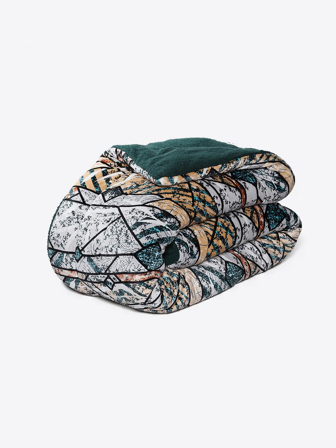 Printed Double Bed 852 GSM Comforter for Winter - (Altroz) - Image 7