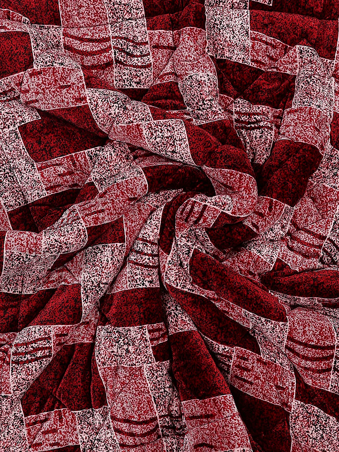 Printed Double Bed 852 GSM Comforter for Winter - (Altroz) - Image 6