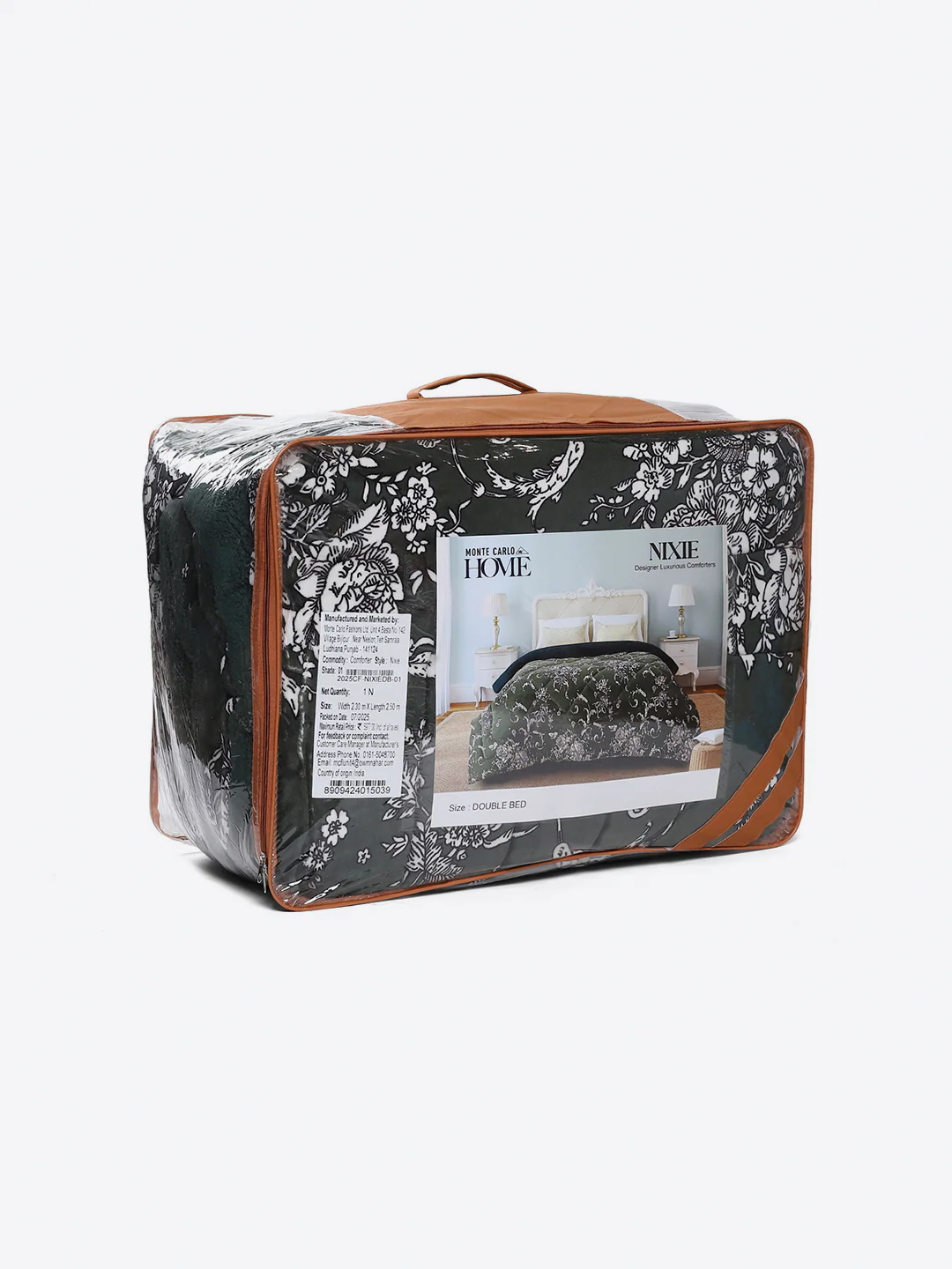 Printed Double Bed 870 GSM Comforter for Winter - (Nixie) - Image 8