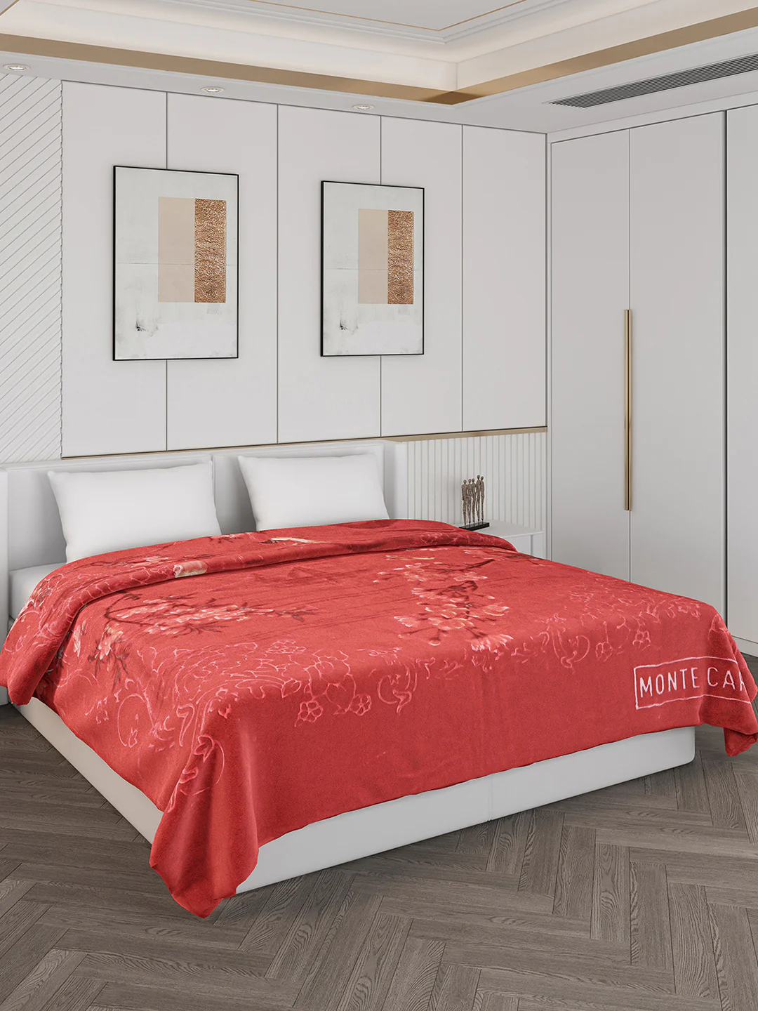 Printed Double Bed 890 GSM Blanket Emperor 2 Ply (Weight 4.7 kg) - Image 2