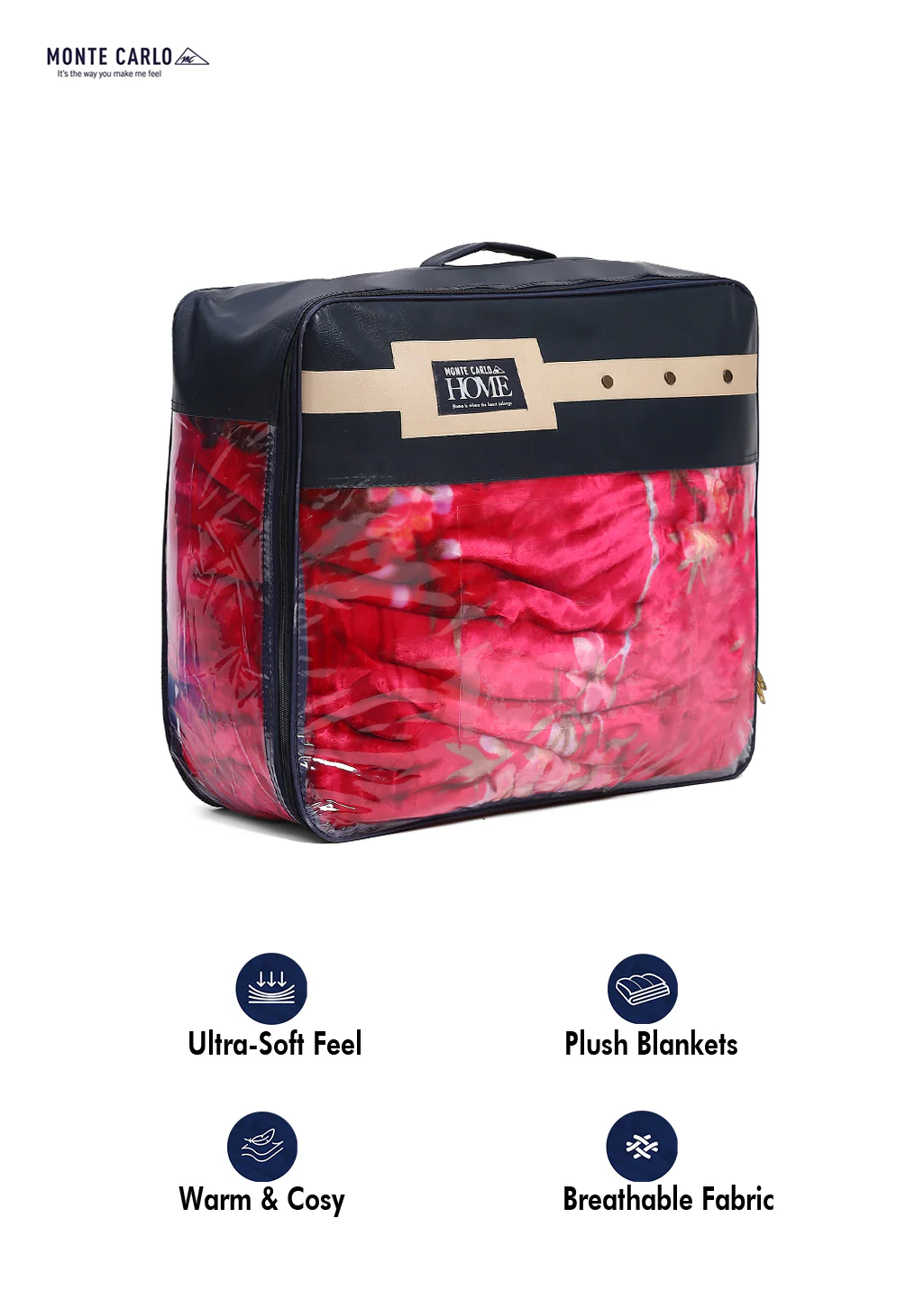 Printed Double Bed 890 GSM Blanket Emperor 2 Ply (Weight 4.7 kg) - Image 8