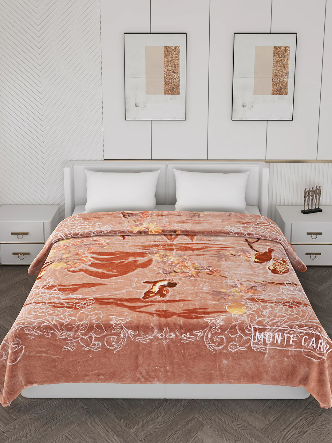 Printed Double Bed 890 GSM Blanket Emperor 2 Ply (Weight 4.7 kg) - Image 3