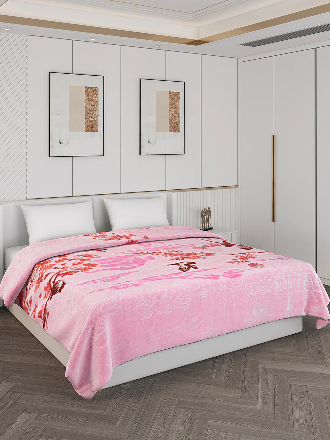 Printed Double Bed 890 GSM Blanket Emperor 2 Ply (Weight 4.7 kg) - Image 2
