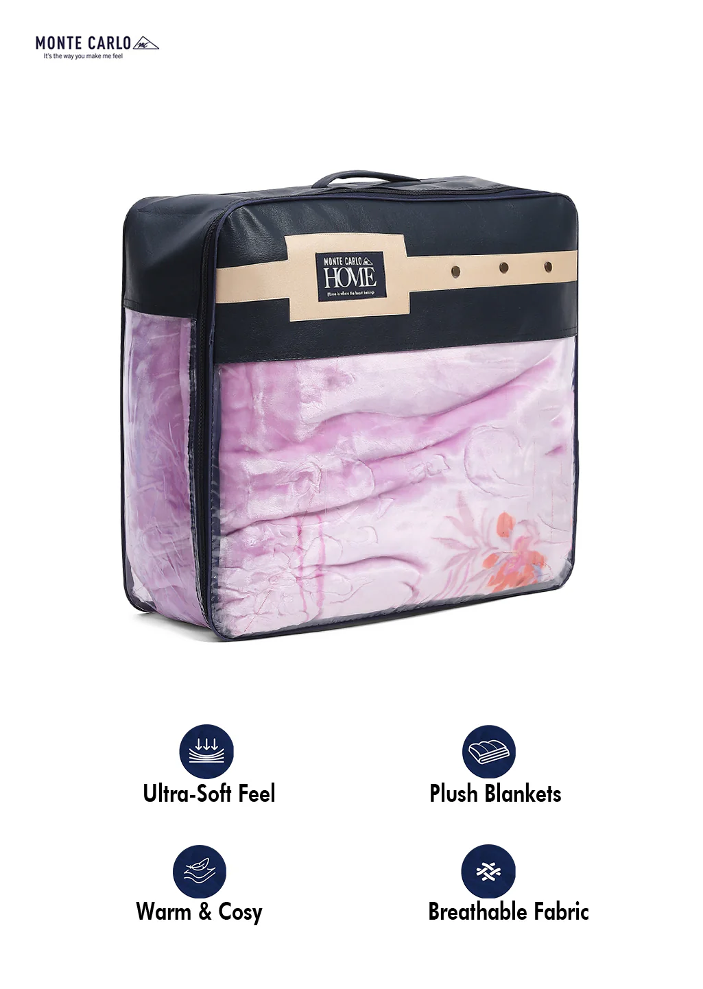 Printed Double Bed 890 GSM Blanket Emperor 2 Ply (Weight 4.7 kg) - Image 8