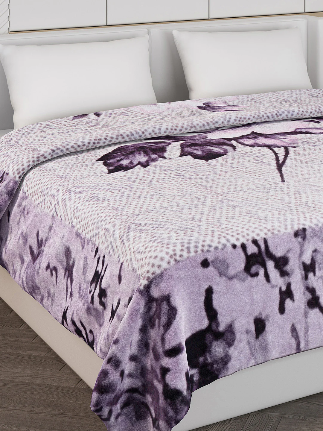 Printed Double Bed 900 GSM Blanket for Heavy Winter -1 Ply (Weight 4.9 kg) - Image 4