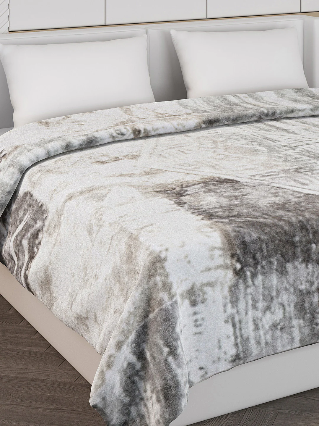 Printed Double Bed 900 GSM Blanket for Heavy Winter -1 Ply (Weight 4.9 kg) - Image 4