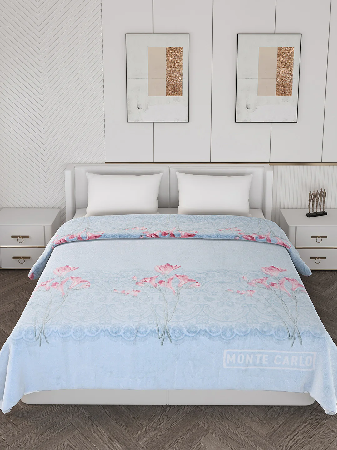 Printed Double Bed 900 GSM Blanket for Heavy Winter -2 Ply (Weight 4.8 kg) - Image 3
