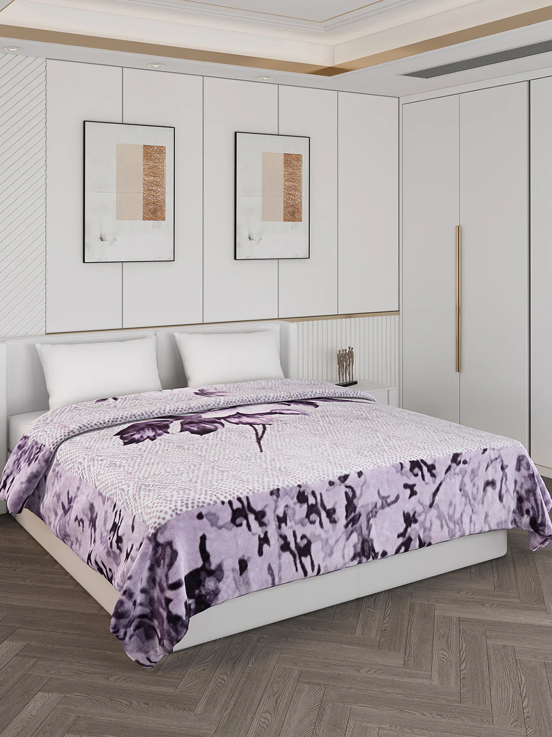 Printed Double Bed 928 GSM Blanket Embassy 1 Ply (Weight 4.9 kg) - Image 2