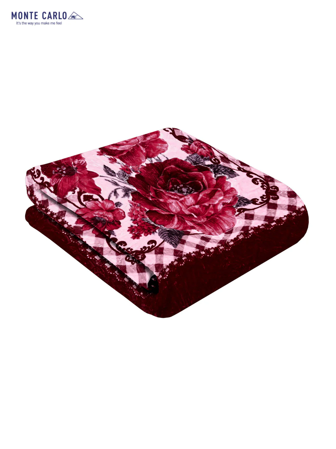 Printed Double Bed 947 GSM Blanket Angel Gold 1 Ply (Weight 5 kg) - Image 5