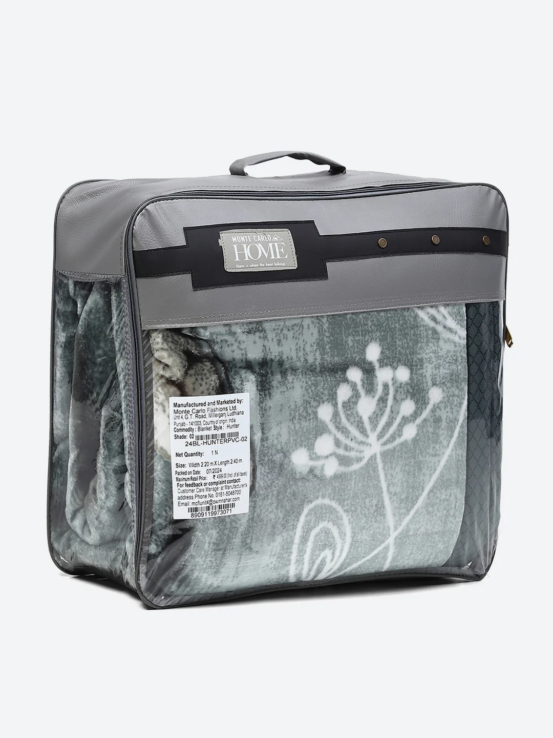 Printed Double Bed 947 GSM Blanket Hunter 2 Ply (Weight 5 kg) - Image 8