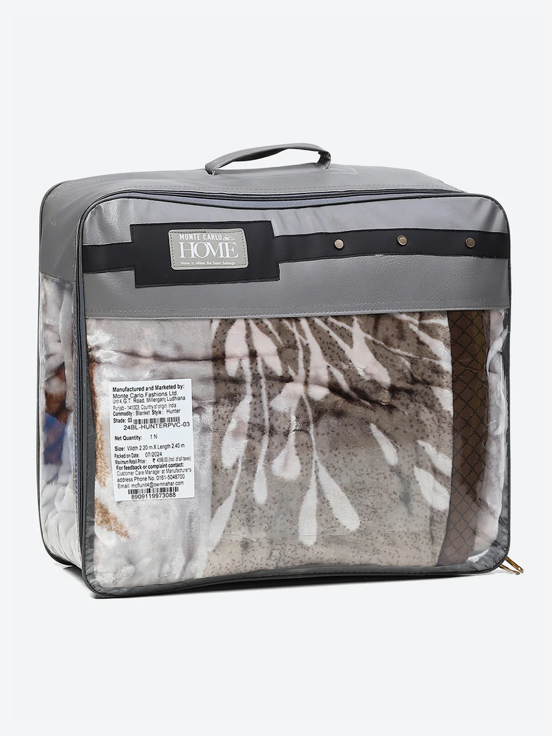 Printed Double Bed 947 GSM Blanket Hunter 2 Ply (Weight 5 kg) - Image 8
