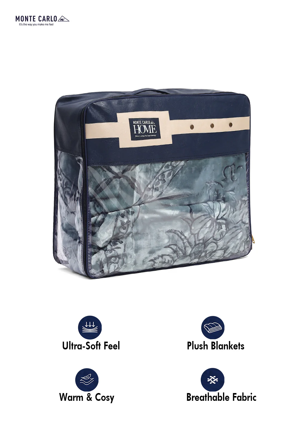 Printed Double Bed 950 GSM Blanket for Heavy Winter -2 Ply (Weight 5 kg) - Image 8