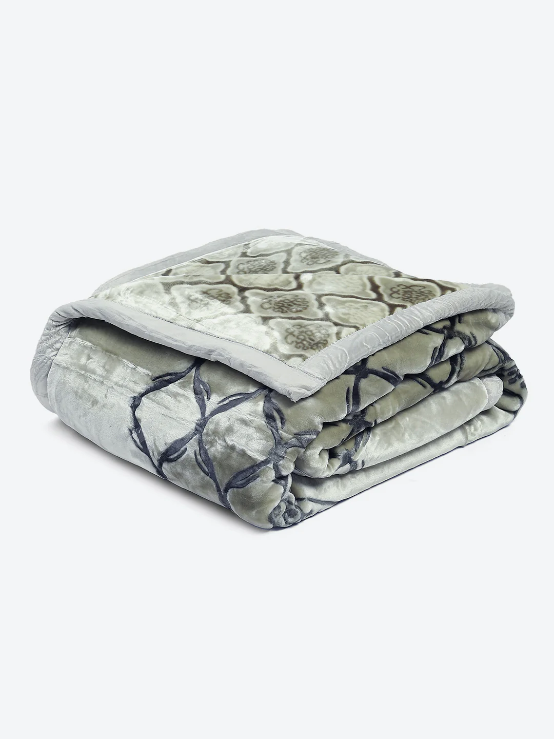 Printed Double Bed 950 GSM Blanket for Heavy Winter -2 Ply (Weight 5 kg) - Image 5