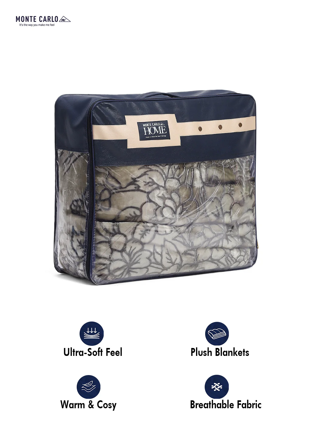 Printed Double Bed 950 GSM Blanket for Heavy Winter -2 Ply (Weight 5 kg) - Image 8