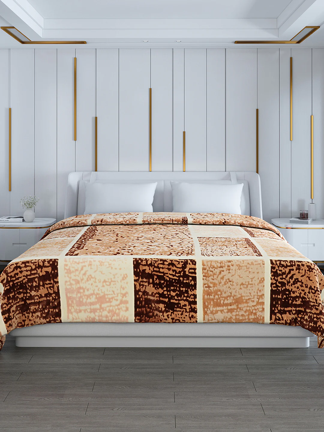 Printed Double Bed 994 GSM Blanket Parker 2 Ply (Weight 5.25 kg) - Image 2