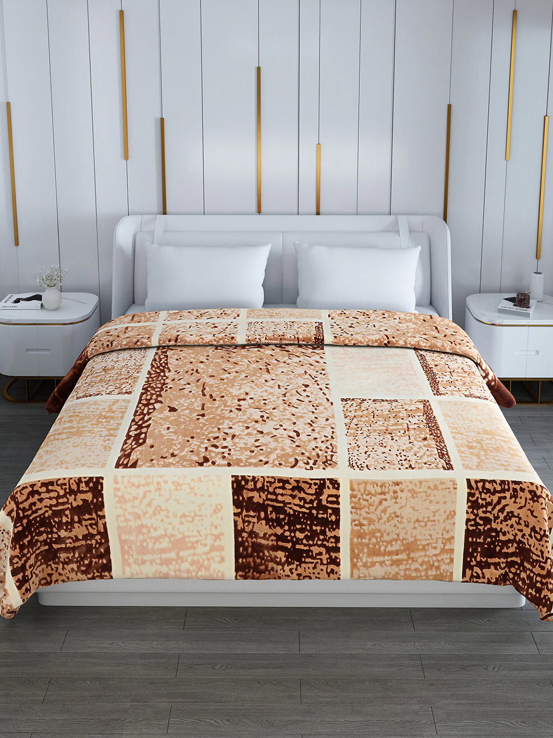 Printed Double Bed 994 GSM Blanket Parker 2 Ply (Weight 5.25 kg) - Image 3