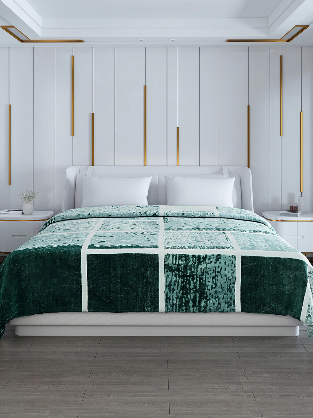 Printed Double Bed 994 GSM Blanket Parker 2 Ply (Weight 5.25 kg) - Image 2