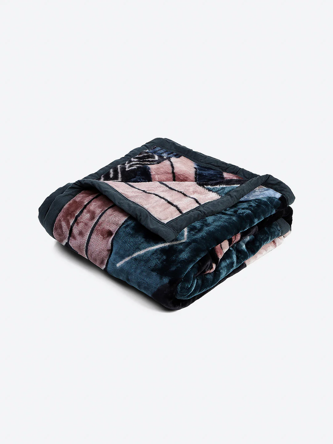 Printed Double Bed Blanket 1 Ply, 500 GSM, 2.4 kg (Regal) - Image 7