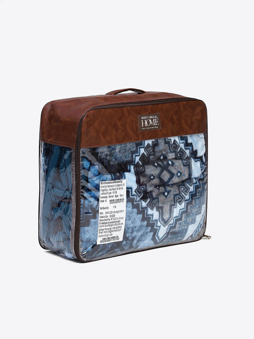 Printed Double Bed Blanket 1 Ply, 600 GSM, 3.2 kg (Denny) - Image 8