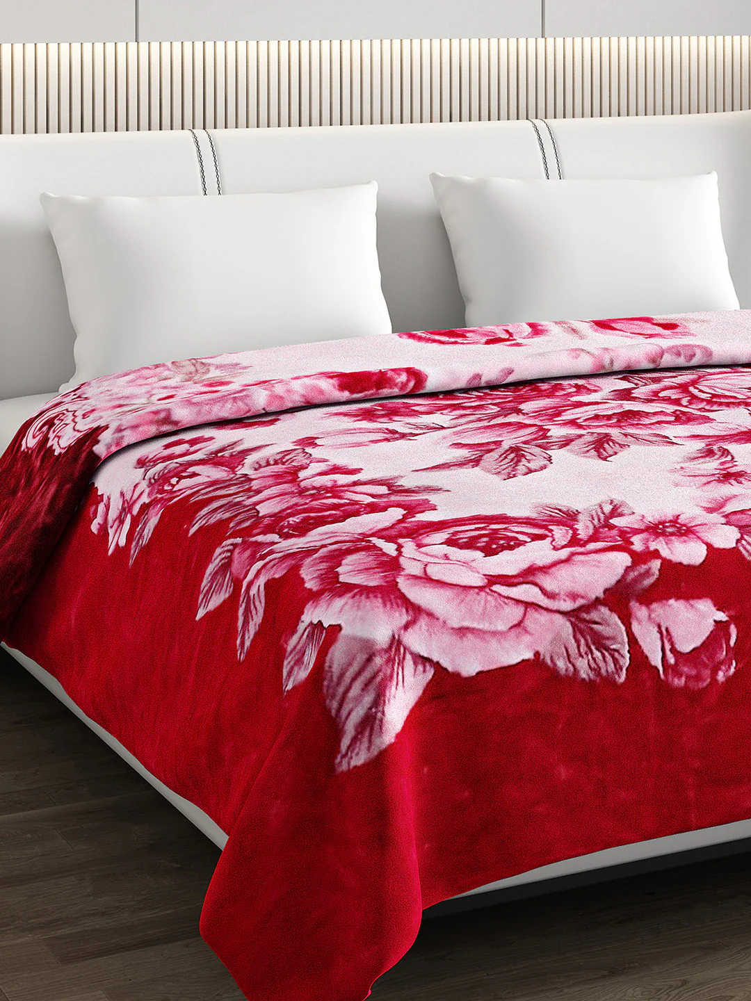 Printed Double Bed Reversible Blanket 2 Ply, 757 GSM, 4 kg (Super Star) - Image 6