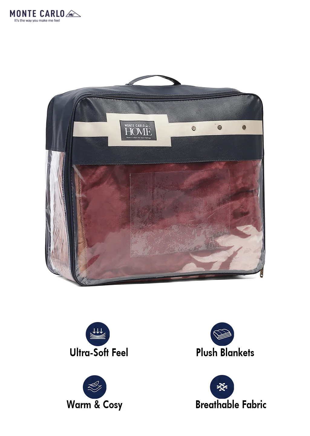 Printed Double Bed Reversible Blanket 2 Ply, 757 GSM, 4 kg (Super Star) - Image 12