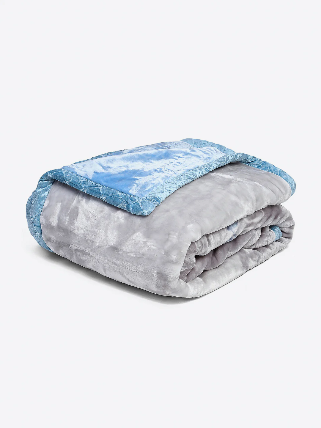 Printed Double Bed Reversible Blanket 2 Ply, 850 GSM, 4.5 kg (Uphar) - Image 6