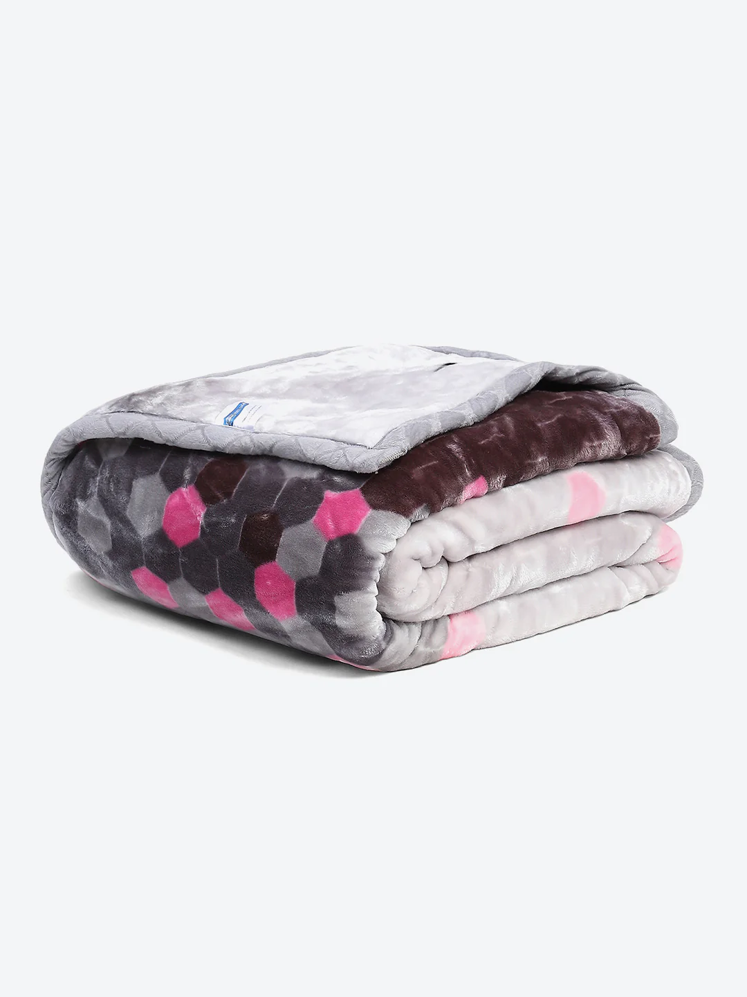 Printed Double Bed Reversible Blanket 2 Ply, 853 GSM, 4.5 kg (Tohfa) - Image 7