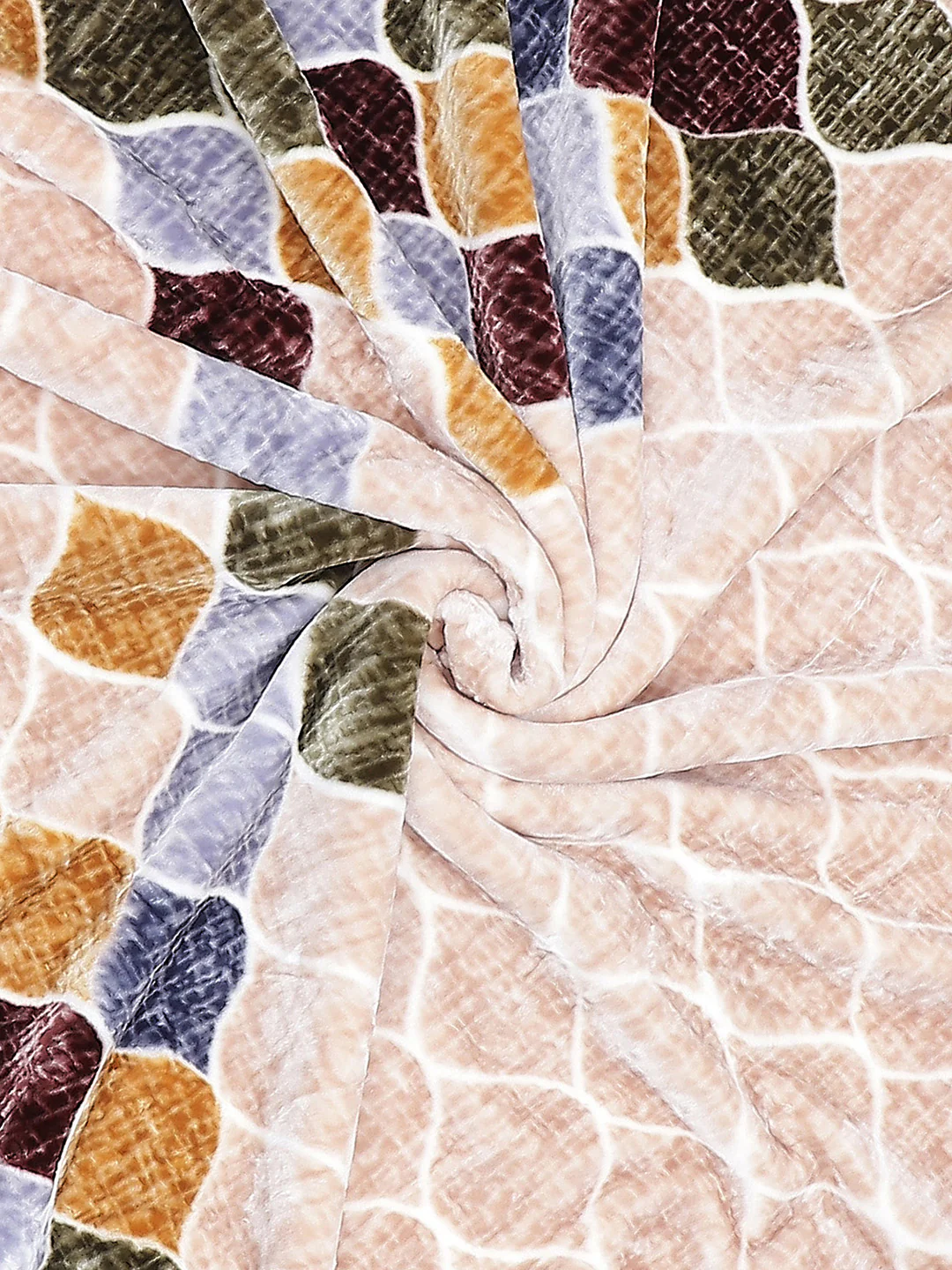 Printed Double Bed Reversible Blanket 2 Ply, 853 GSM, 4.5 kg (Tohfa) - Image 9