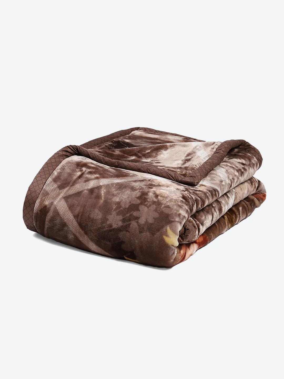 Printed Double Bed Reversible Blanket 2 Ply, 871 GSM, 4.6 kg (Moonvalley) - Image 5