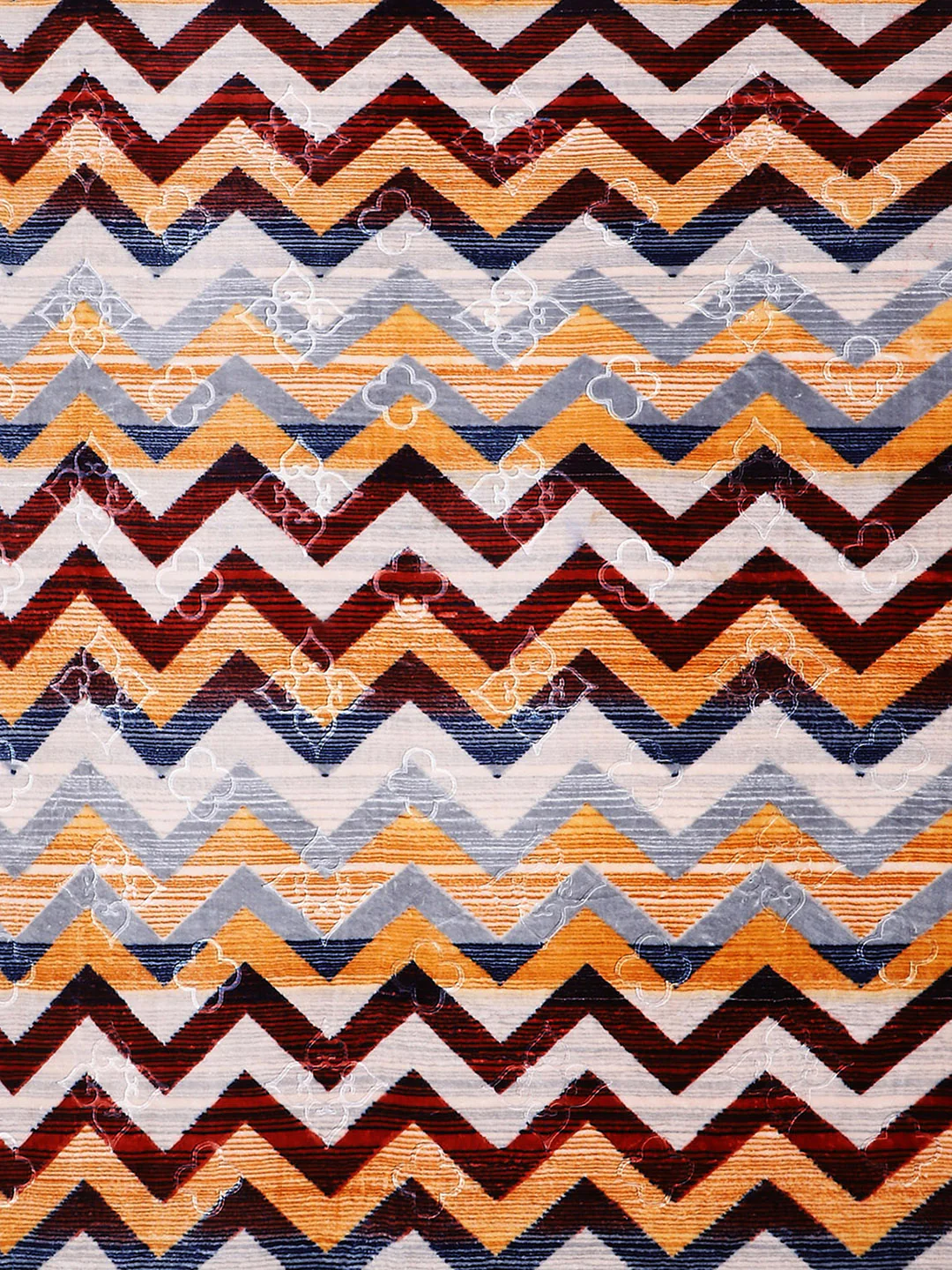 Printed Double Bed Reversible Blanket 2 Ply, 910 GSM, 4.8 kg (Vista) - Image 6