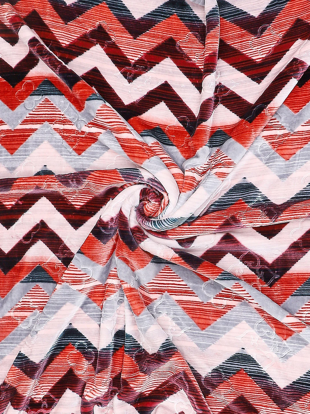 Printed Double Bed Reversible Blanket 2 Ply, 910 GSM, 4.8 kg (Vista) - Image 7