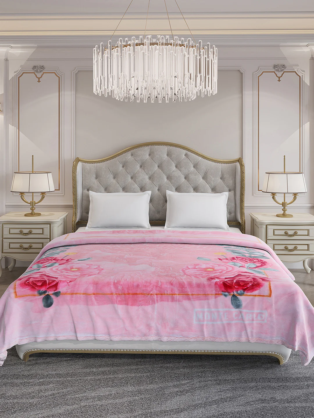 Printed Double Bed Reversible Blanket 3 Ply, 1516 GSM, 8 kg (Superimo) - Image 2
