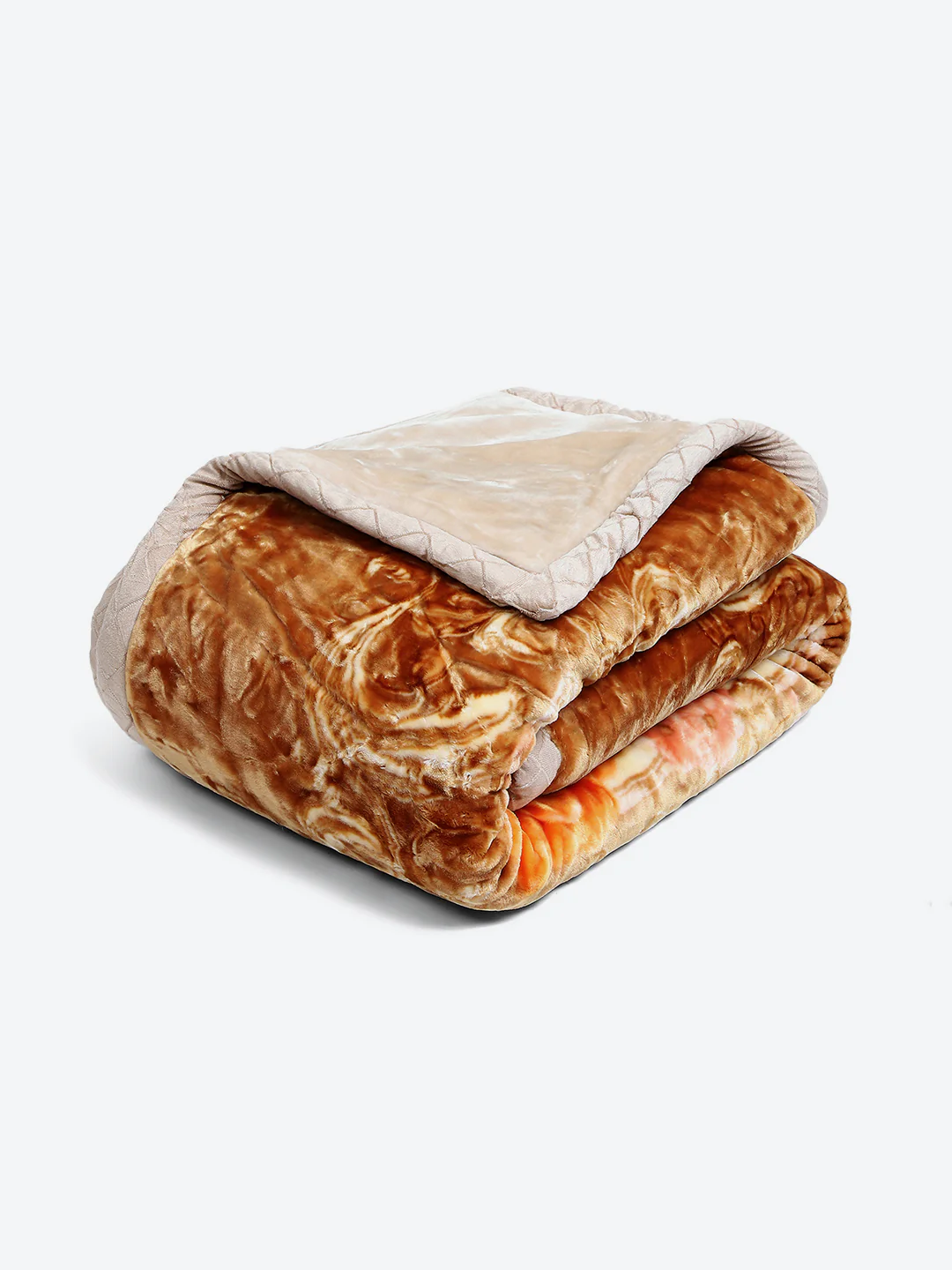 Printed Double Bed Reversible Blanket 3 Ply, 1516 GSM, 8 kg (Superimo) - Image 6