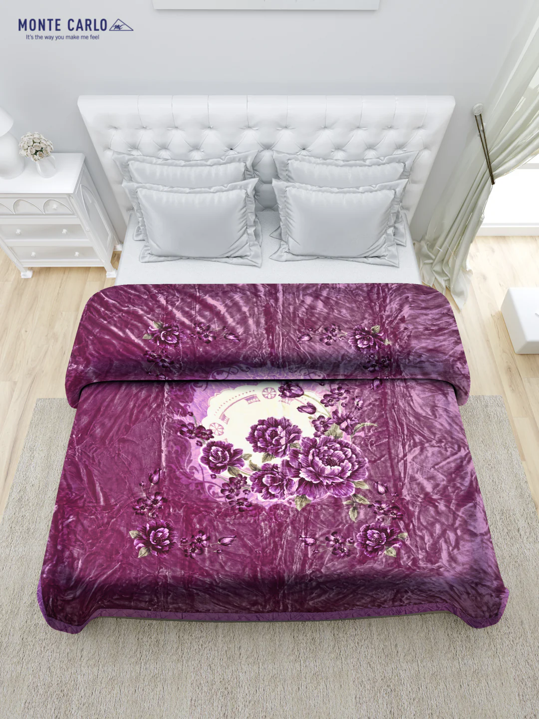Printed Double Bed Blanket for Heavy Winter -1 Ply - Image 4