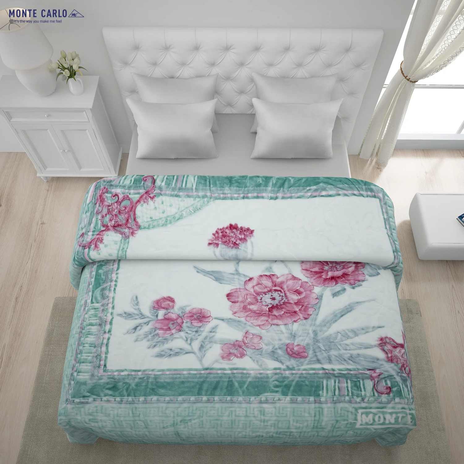 Printed Double Bed Blanket for Heavy Winter -2 Ply - Image 3