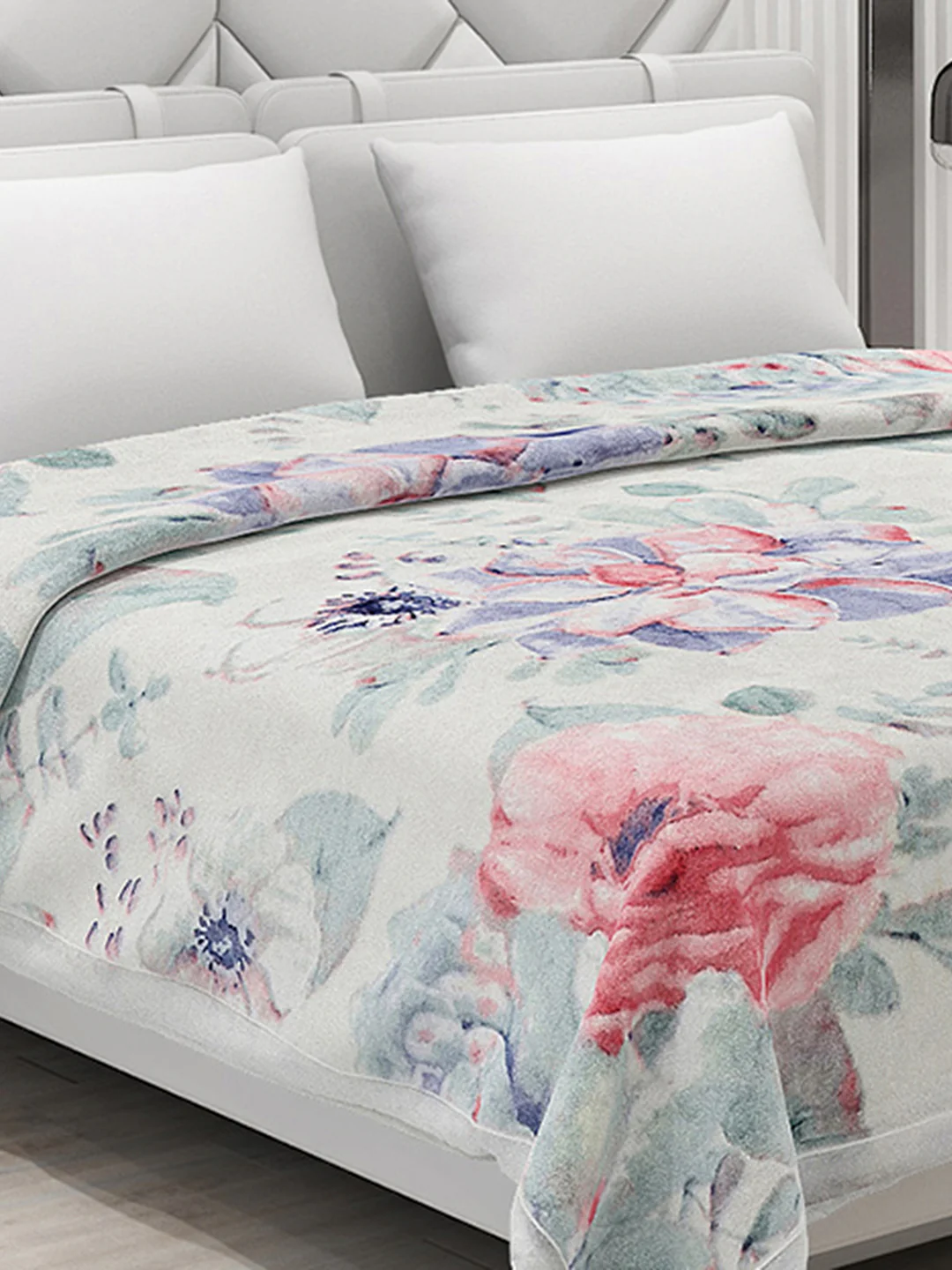 Printed Double Bed Blanket for Heavy Winter -2 Ply - Image 4