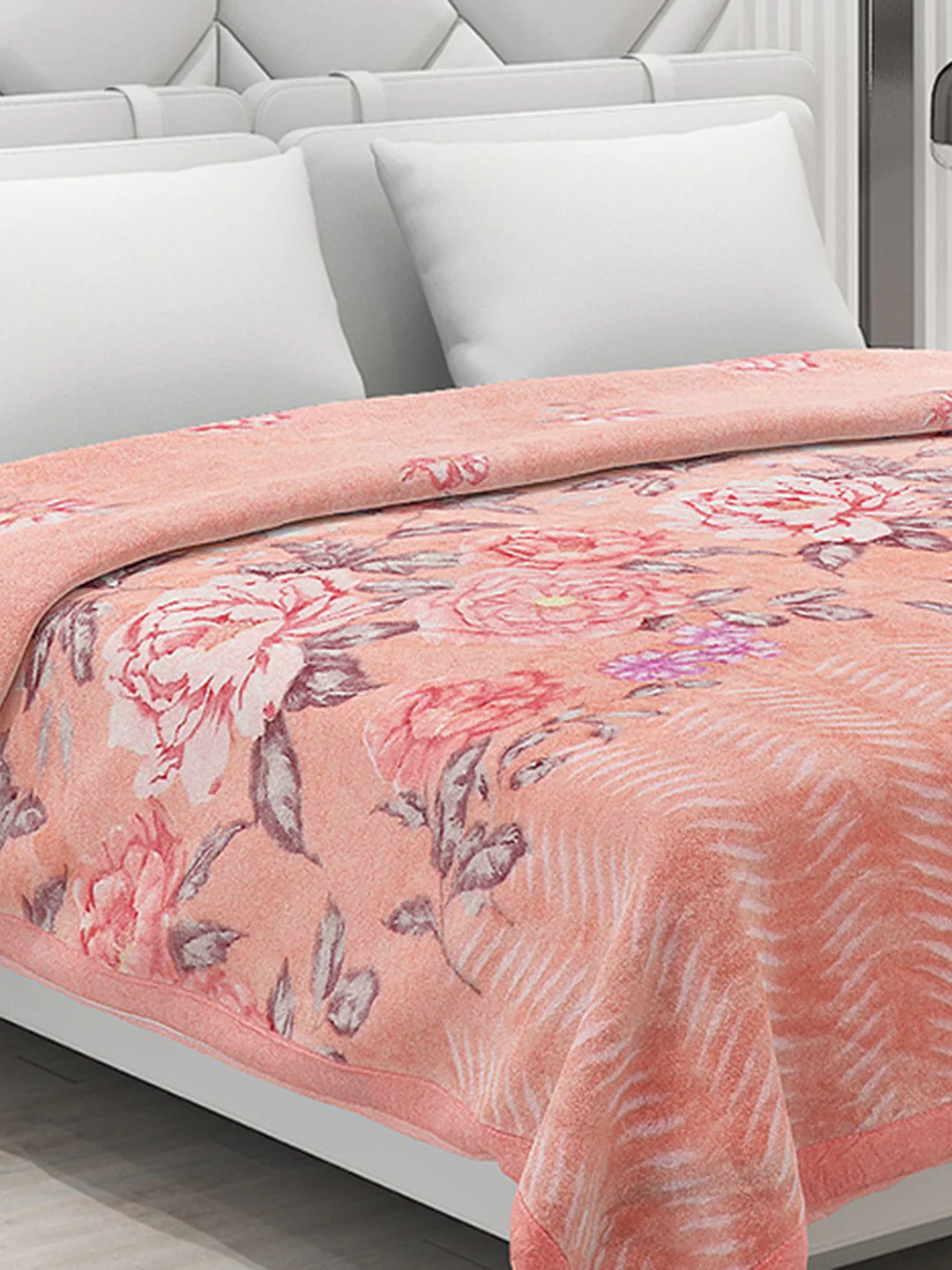 Printed Double Bed Blanket for Heavy Winter -2 Ply - Image 4