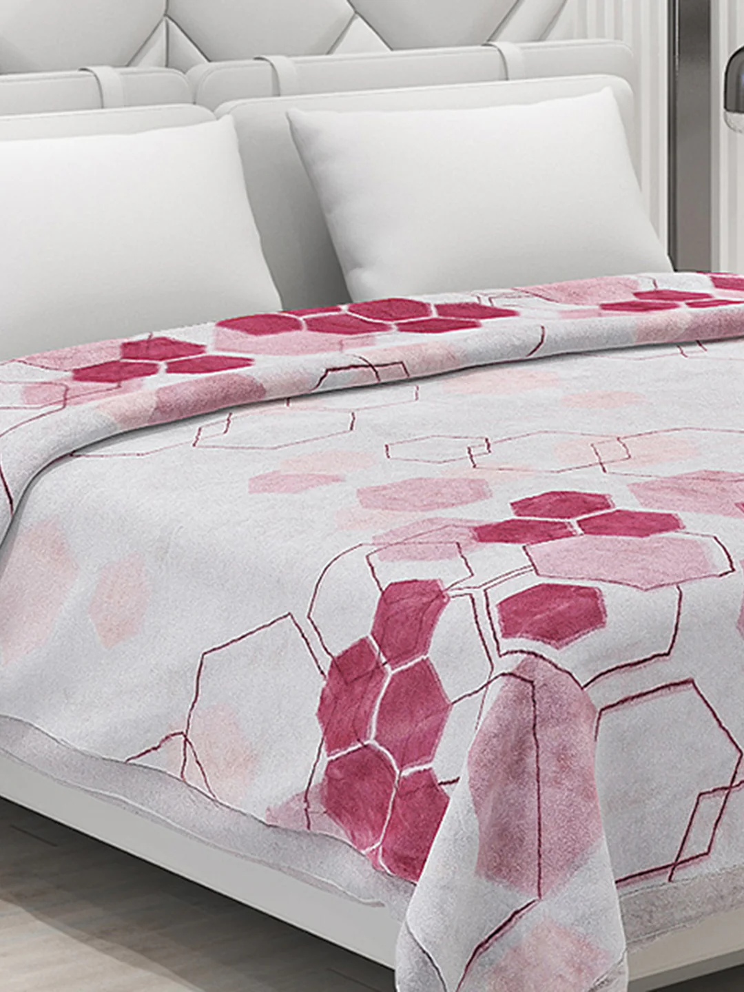 Printed Double Bed Blanket for Heavy Winter -2 Ply - Image 4