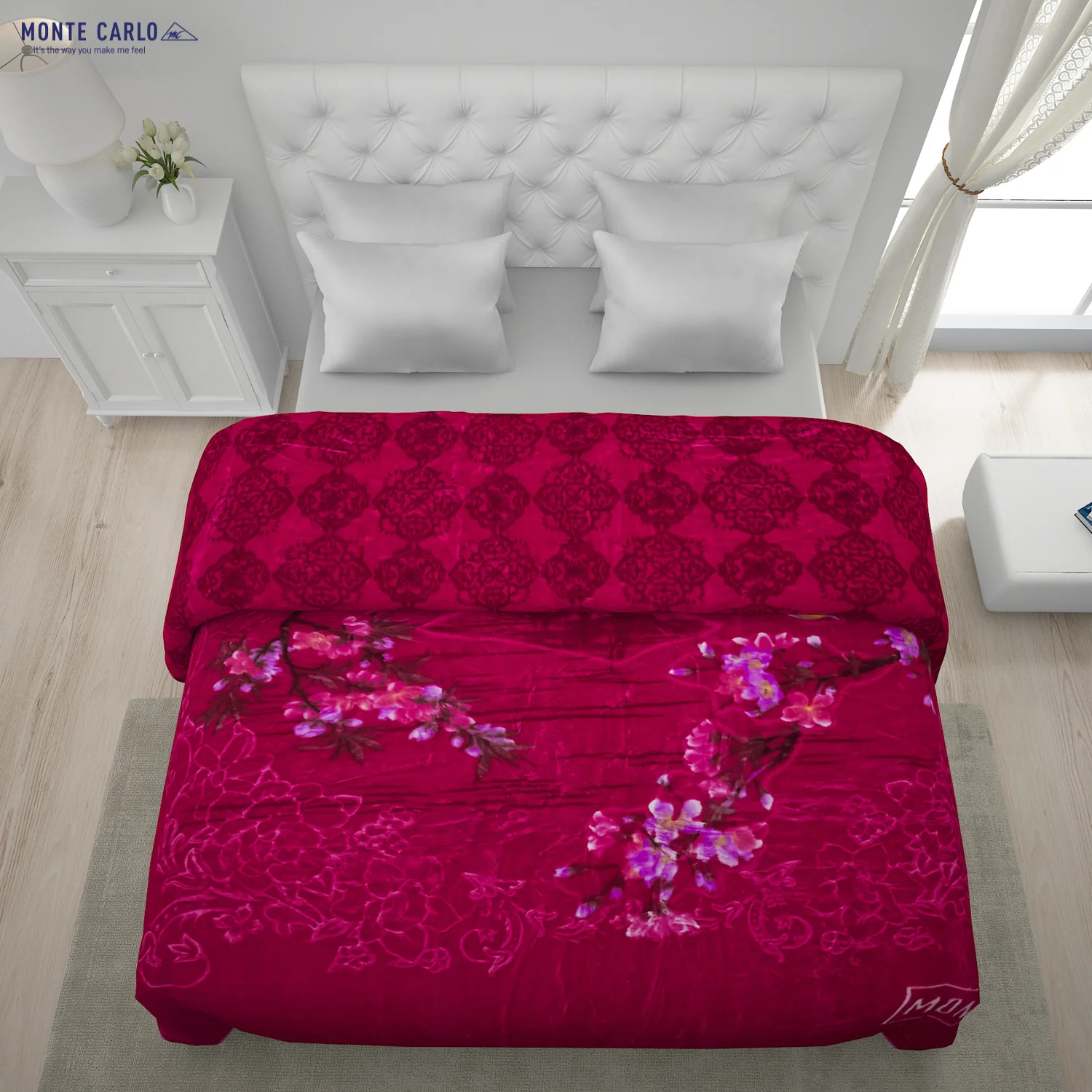 Printed Double Bed Blanket for Heavy Winter -2 Ply - Image 4
