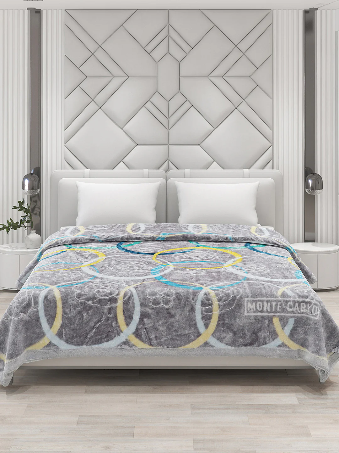 Printed Double Bed Blanket for Heavy Winter -2 Ply - Image 3