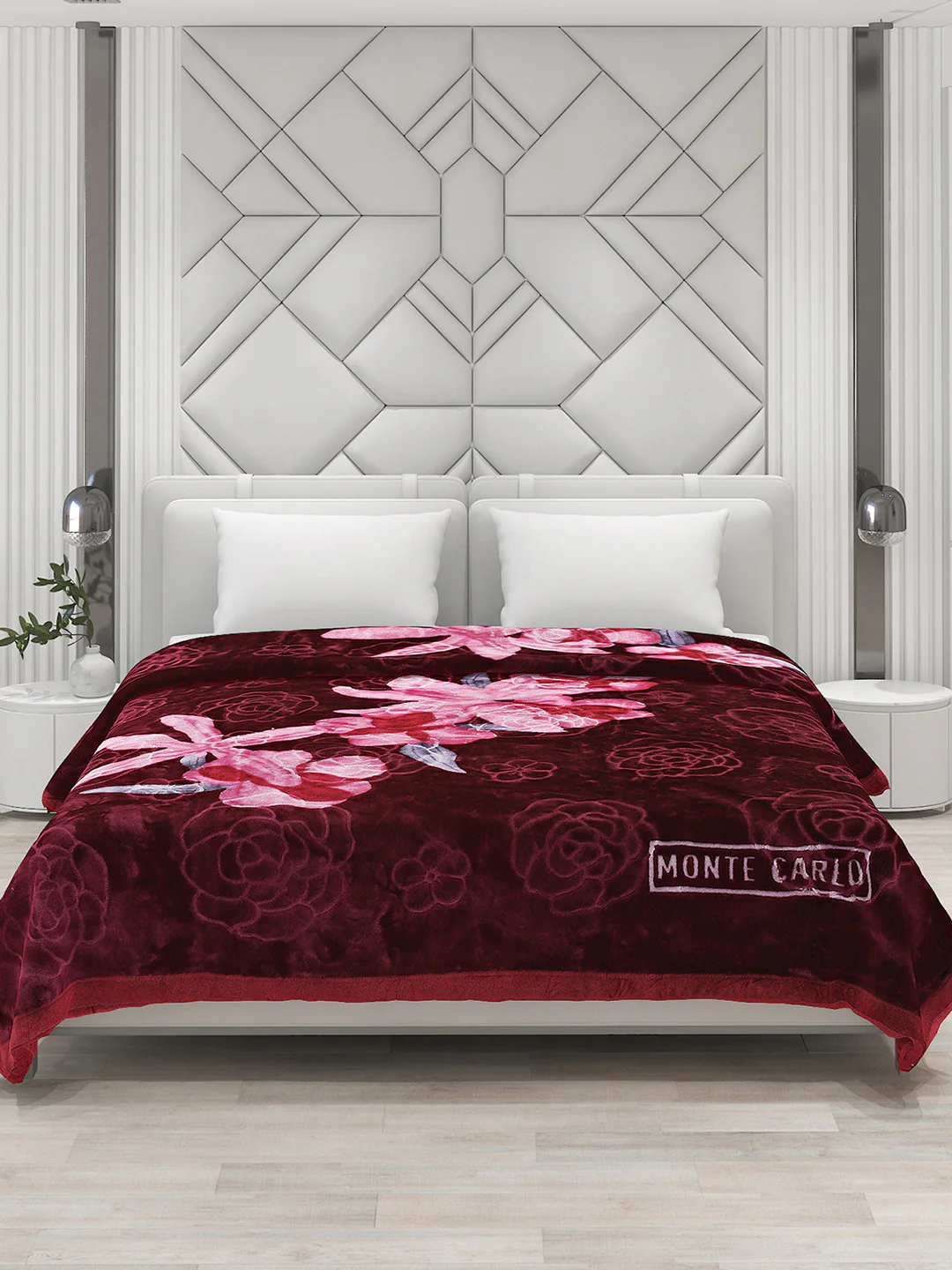Printed Double Bed Blanket for Heavy Winter -2 Ply - Image 3