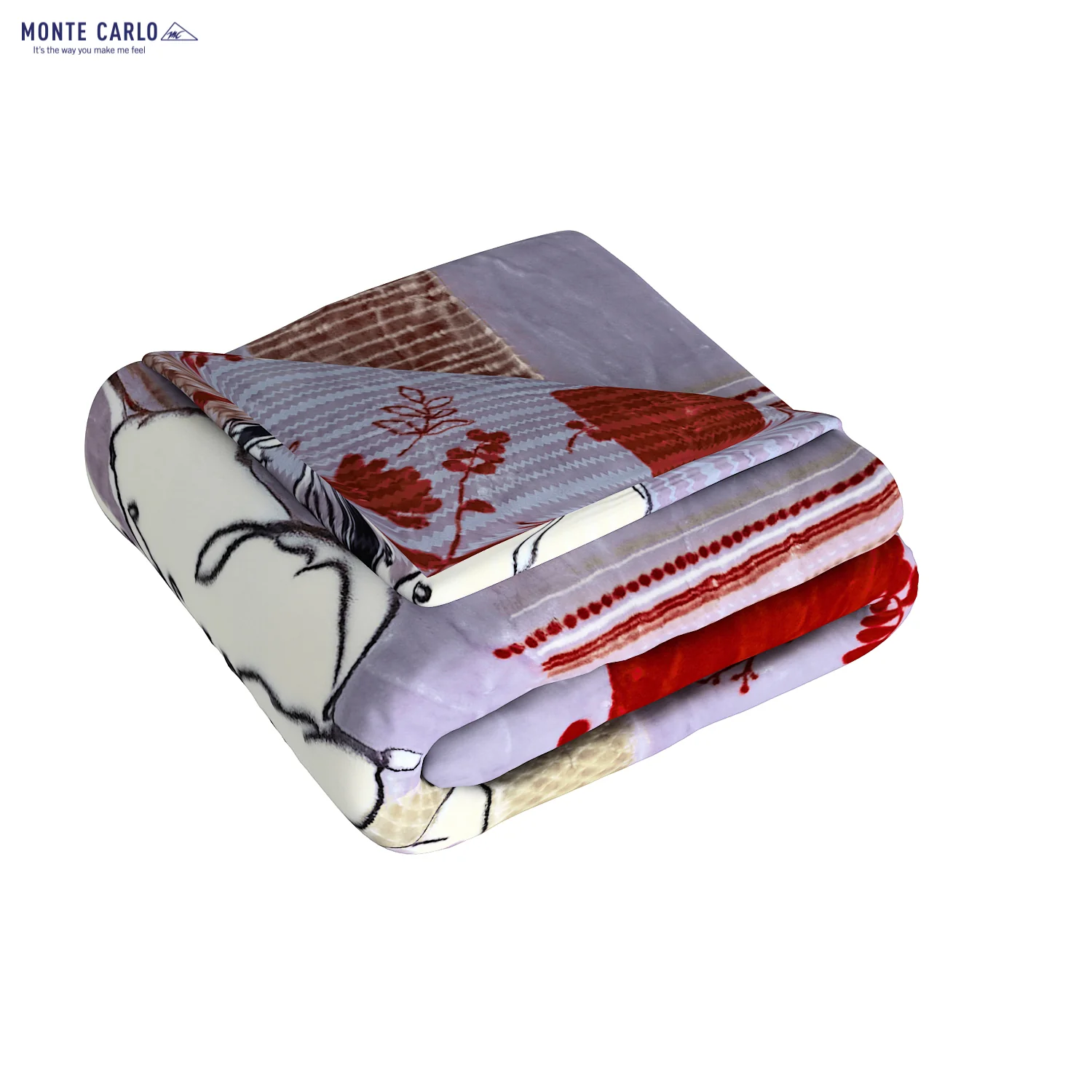 Printed Double Bed Blanket for Heavy Winter -2 Ply - Image 6